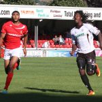 STRIKERS SEE OFF ERITH