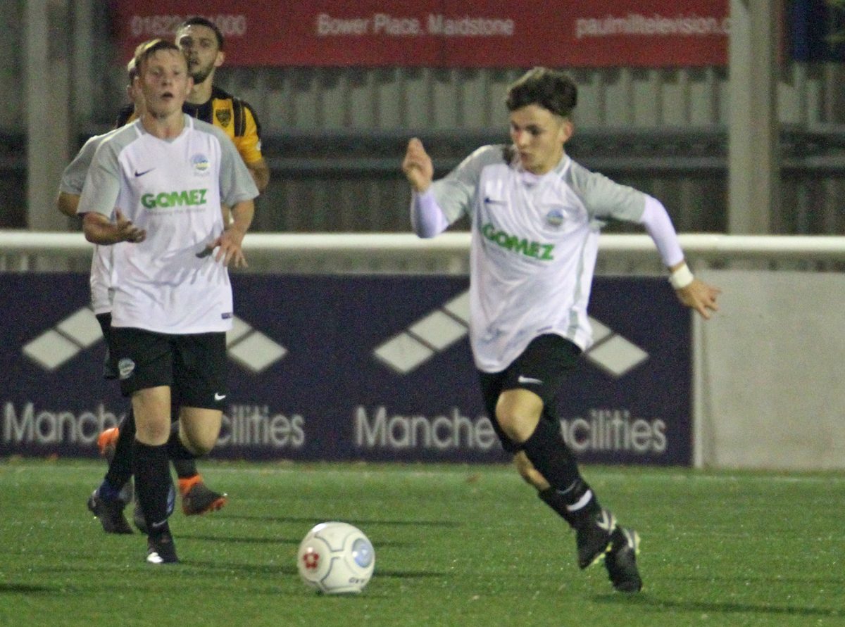 YOUNG WHITES BOW OUT OF KENT CUP