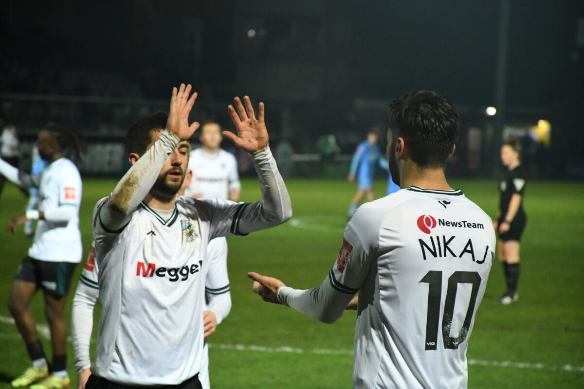 Report – Dover Athletic 2-0 Deal Town